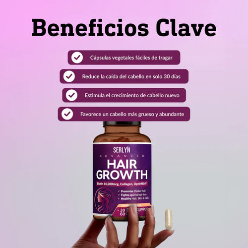 Revva® - Vitaminas para el Crecimiento del Cabello CL