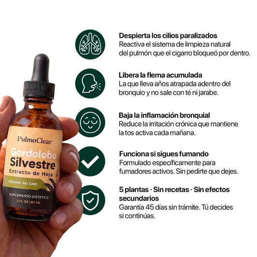 PulmoClear — Limpieza Pulmonar Para Fumadores