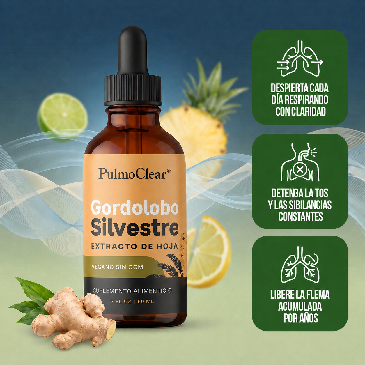 PulmoClear — Limpieza Pulmonar Para Fumadores