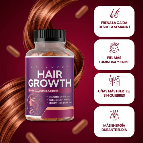 Revva® - Vitaminas para el Crecimiento del Cabello CL